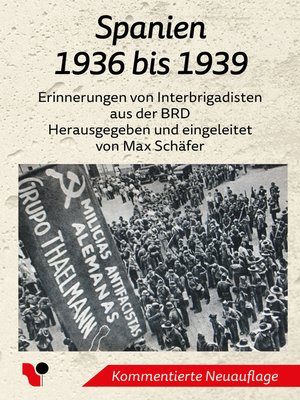 cover image of Spanien--1936 bis 1939